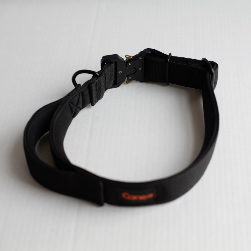 Black Premium - obroża stalowe zapięcie