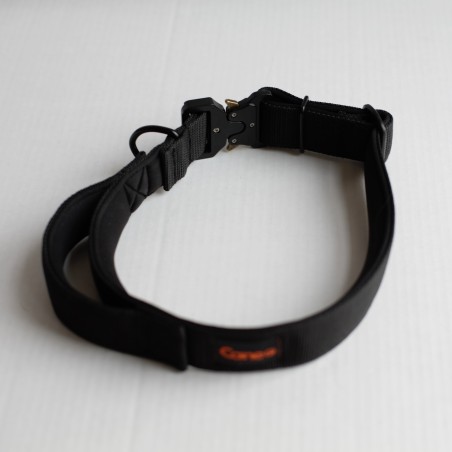 Black Premium - obroża stalowe zapięcie