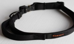 Black Premium - obroża stalowe zapięcie